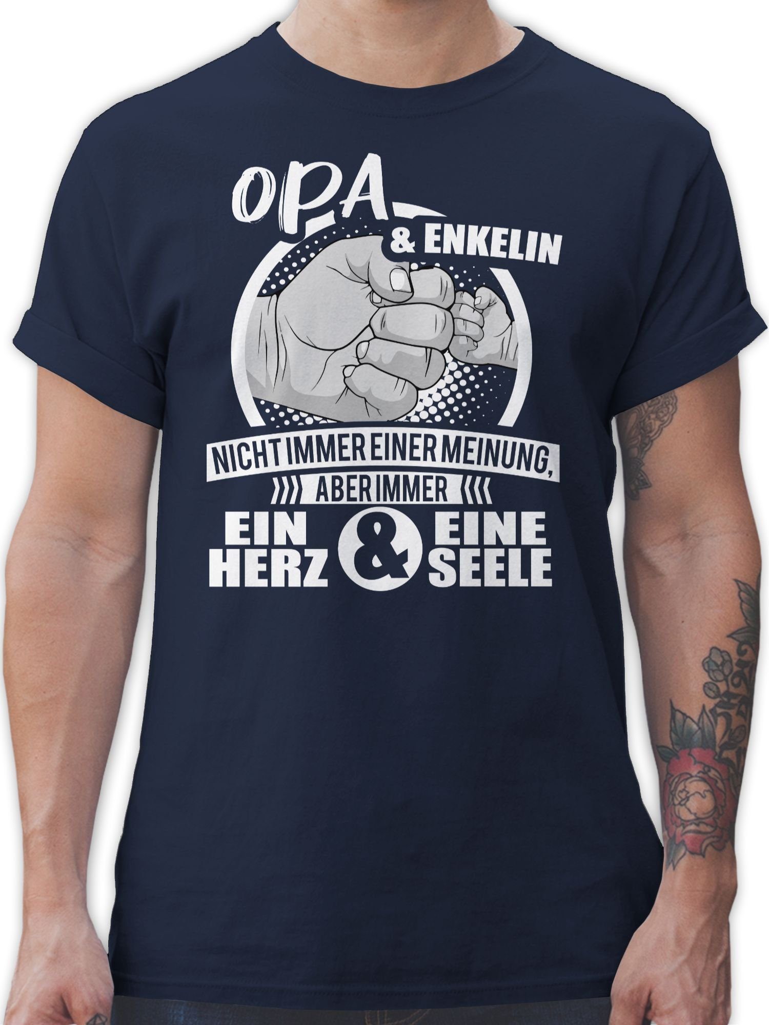 Shirtracer T-Shirt Opa & Enkelin Immer günstig online kaufen