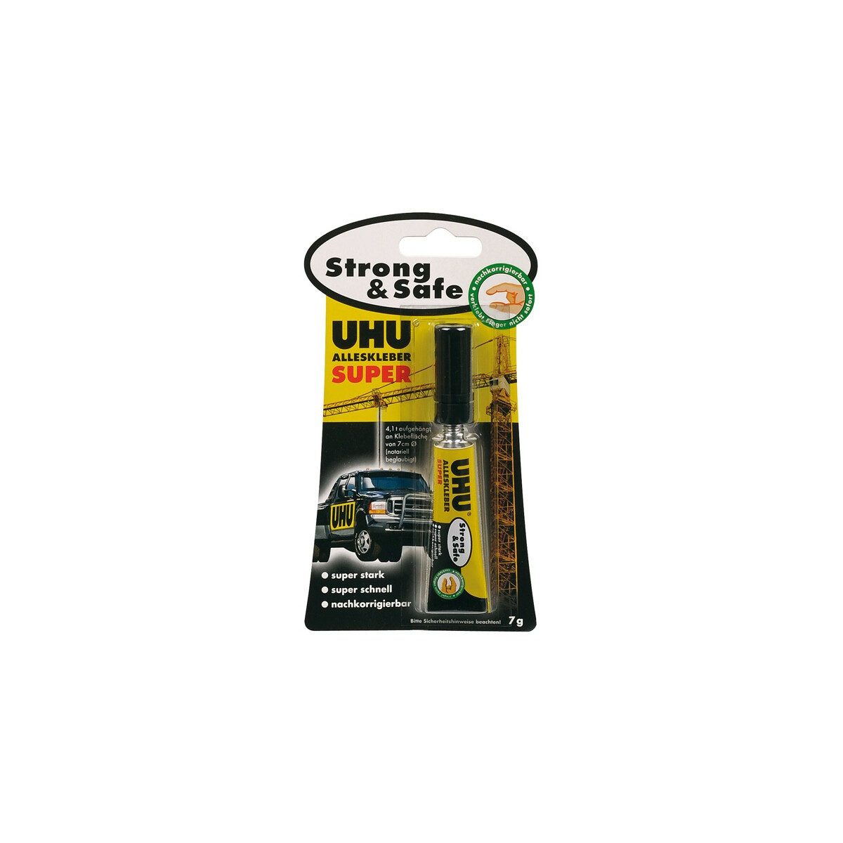 UHU Klebstoff UHU Alleskleber SUPER Strong & Safe