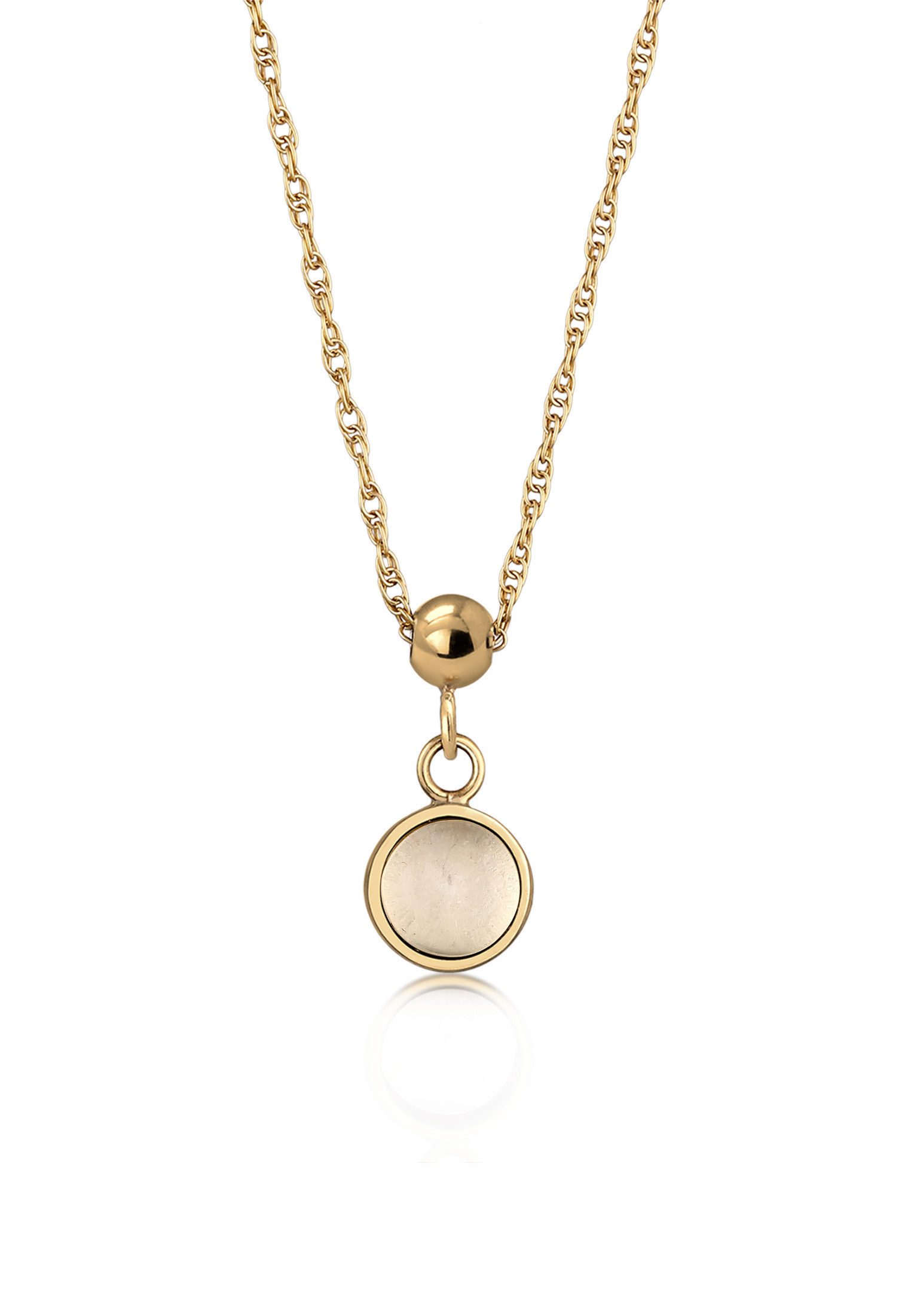 Elli Premium Kette mit Anhänger Geburtsstein günstig online kaufen