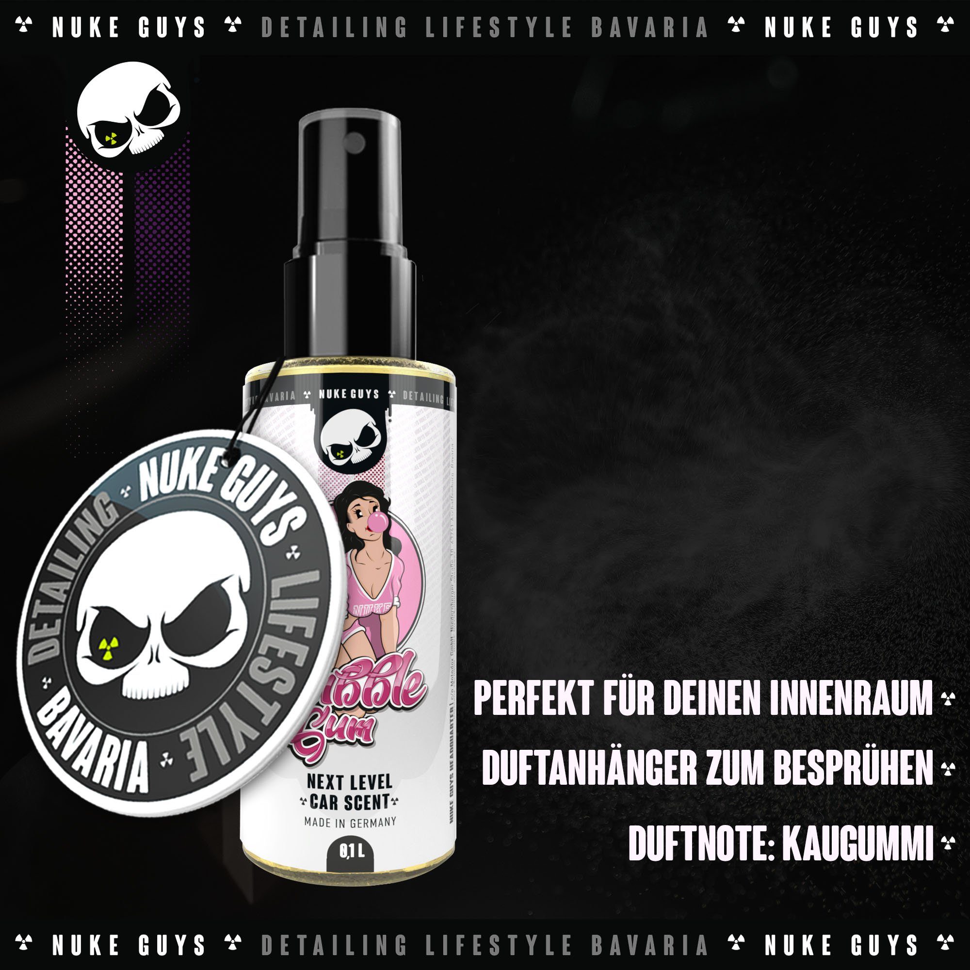 Nuke Guys Car Interior Cleaning Wash Kit - Microfiber Cloths - Brushes Car Cleaning Products (Set, [8-Piece Car Interior Cleaning Care Kit Car Care Interior Cleaning Kit - All Inclusive])