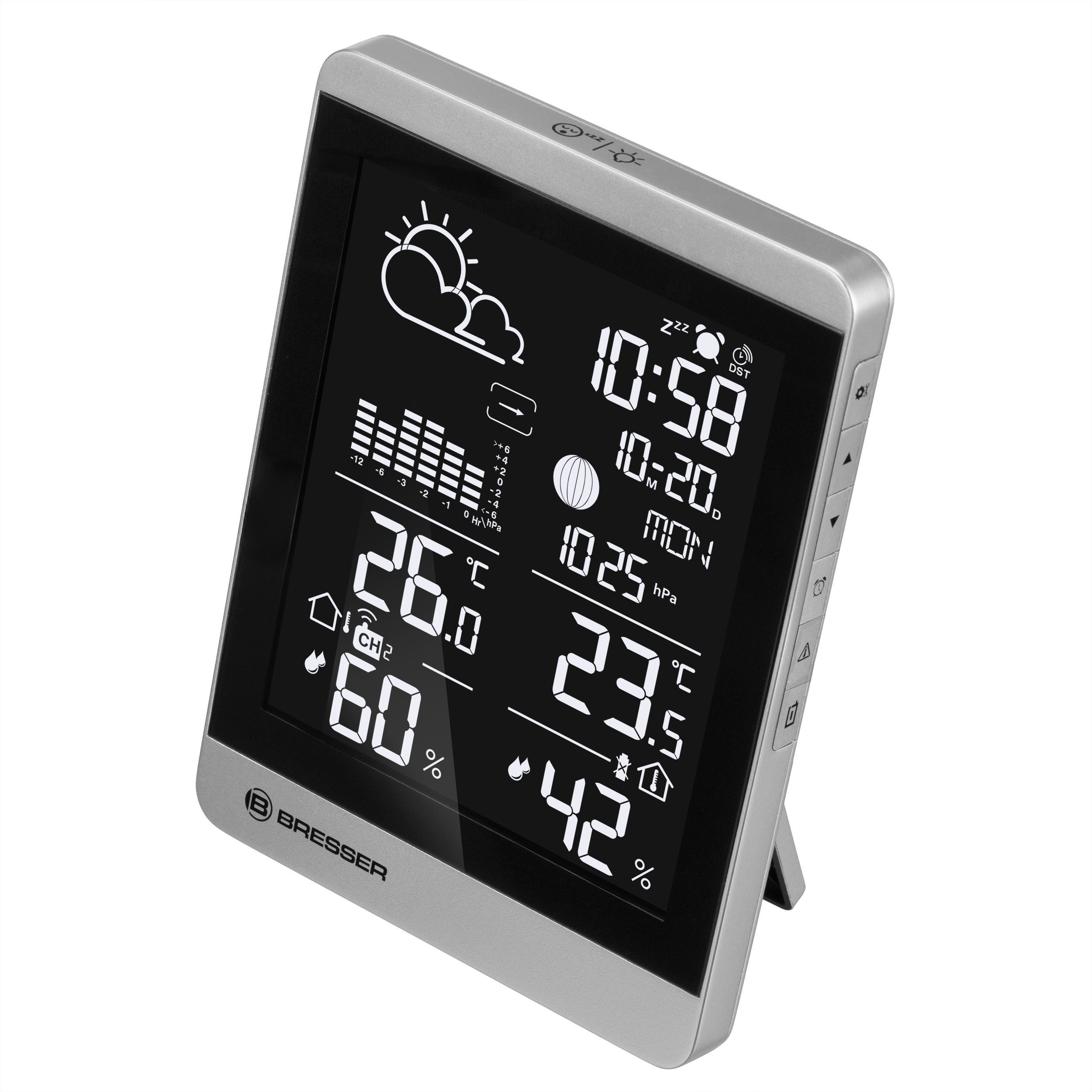 BRESSER BRESSER Funk-Wetterstation ClimateTemp NDV-NEO Funkwetterstation