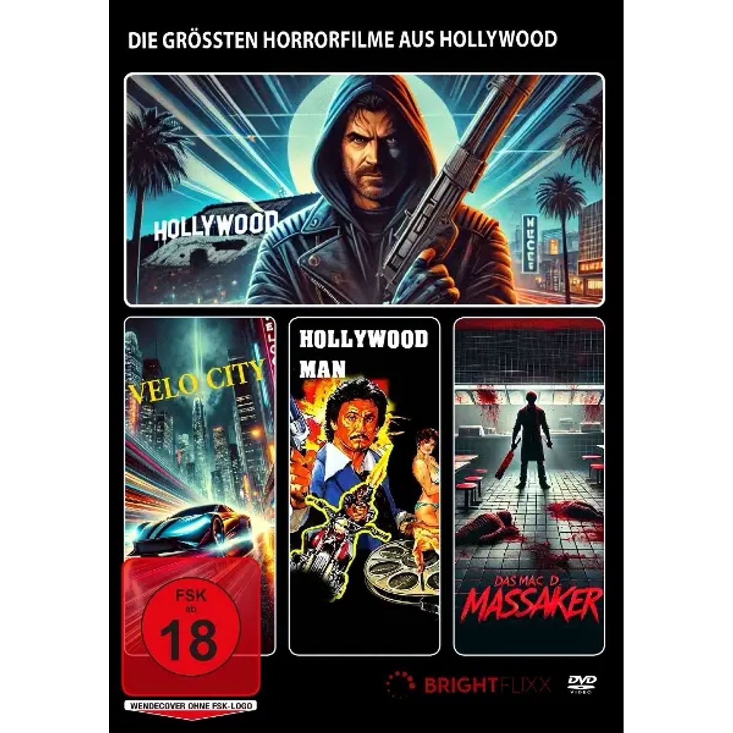 Media Verlag DVD Die größten Horrorfilme aus Hollywood