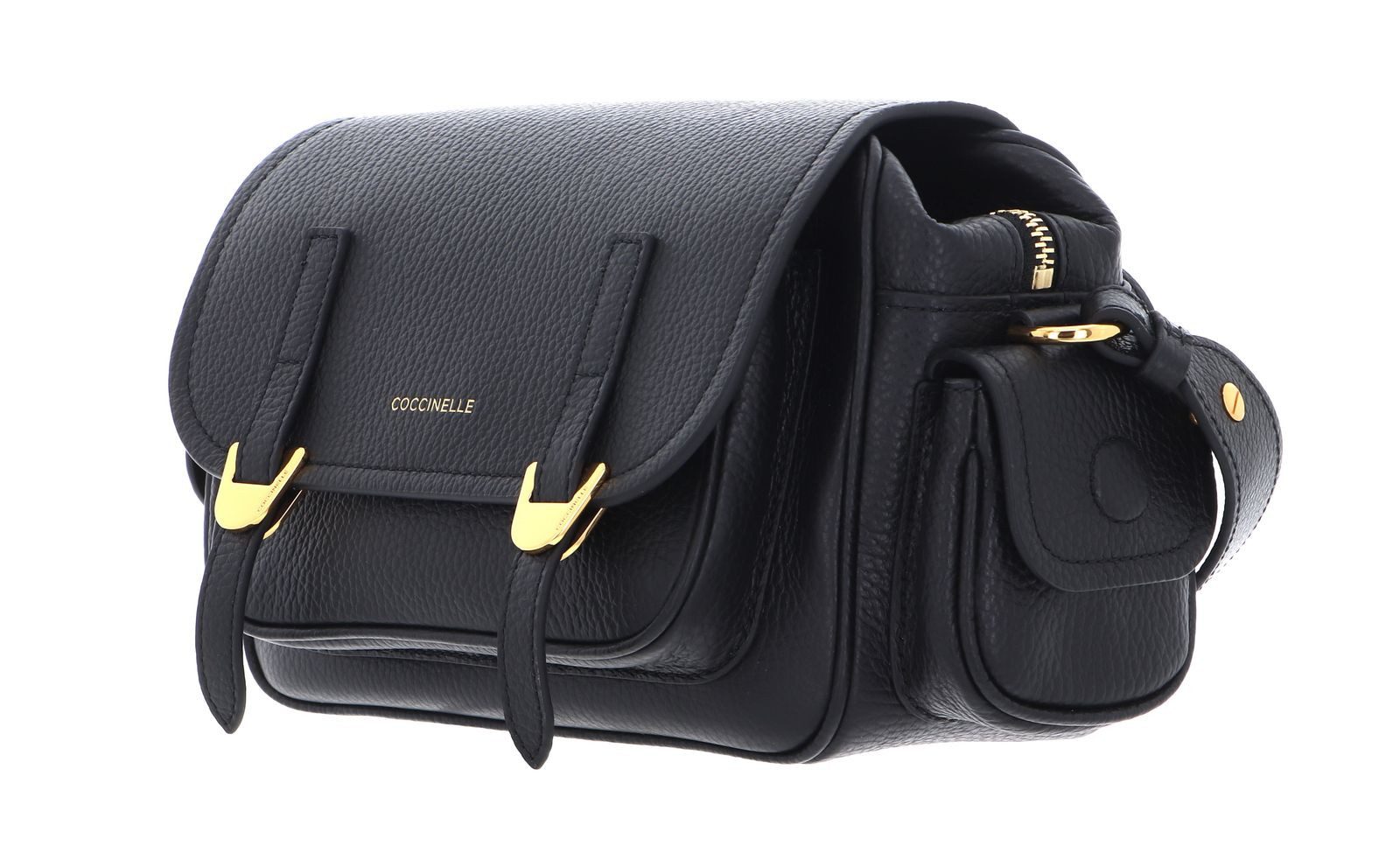 COCCINELLE Umhängetasche Handbag Grained Leather, aus echtem Rindsleder