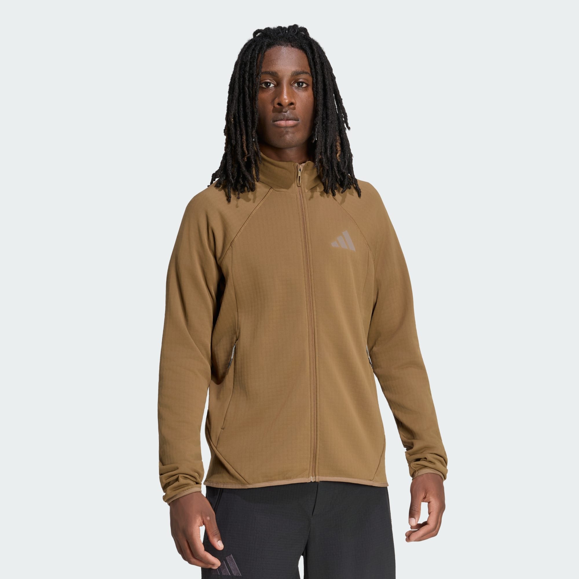 adidas TERREX Fleecejacke TERREX XPERIOR CLIMAWARM+ VENTKNIT FLEECEJACKE (1-St)