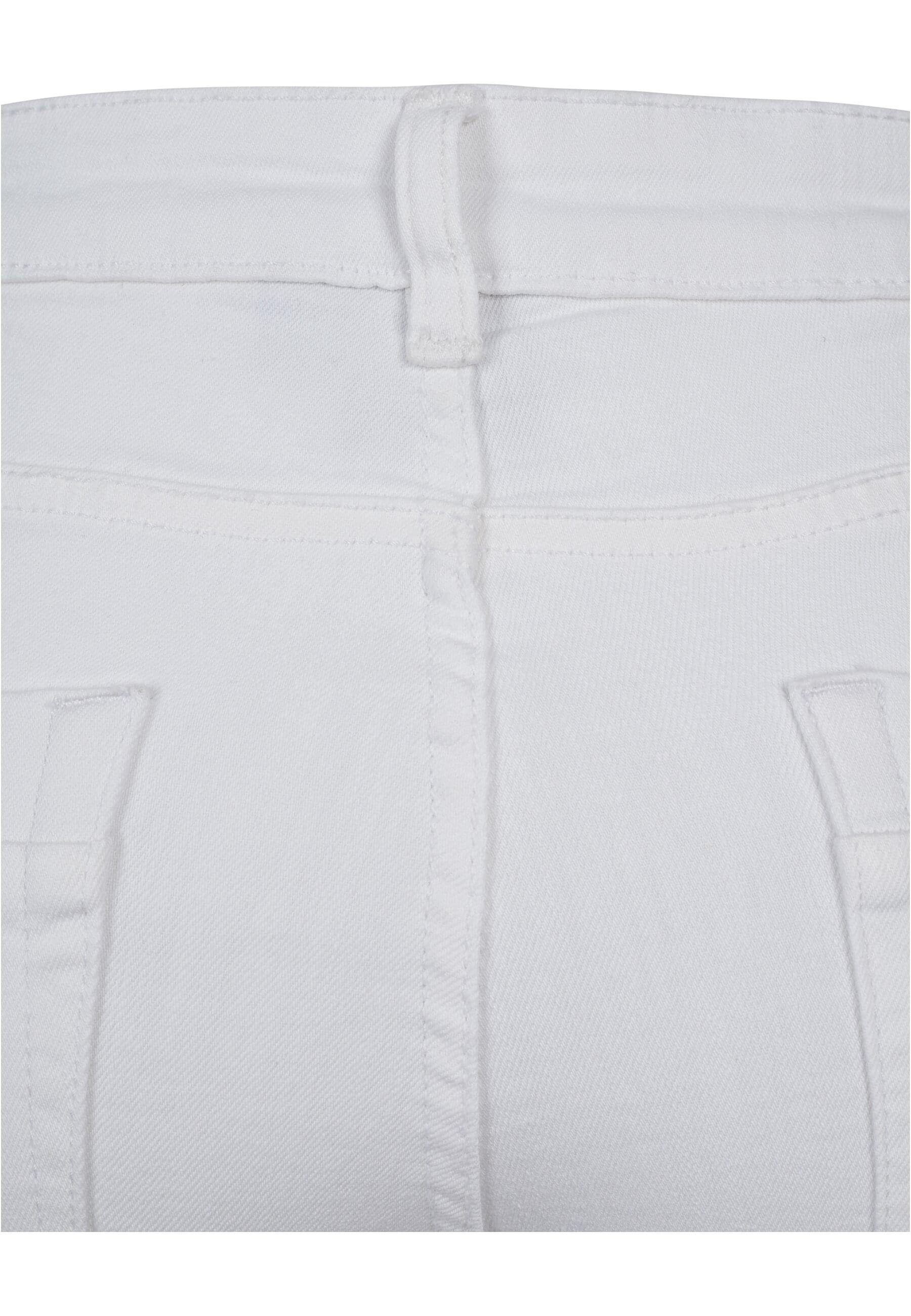 Up Jeans CLASSICS Pants Ladies Denim (1-tlg) URBAN white Bequeme Damen Lace Skinny