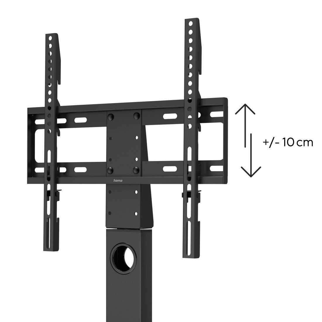 Hama TV-Standfuß TV Standfuß, schwenkbar, höhenverstellbar, 140 cm, 55 Zoll, bis 30 kg, (bis 55 Zoll)