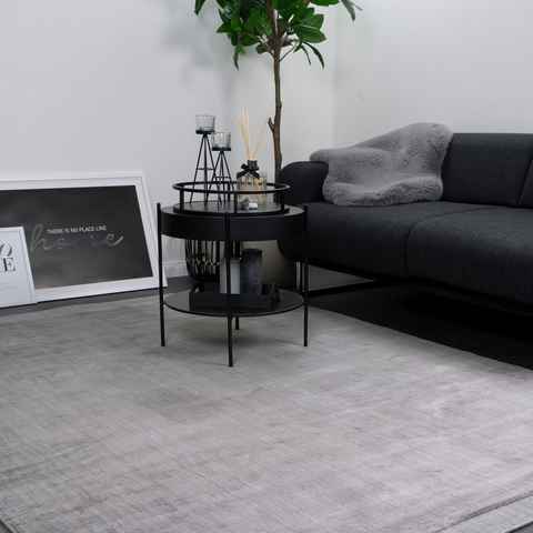 Designteppich BAMBOO Teppich Wohnzimmer luxuriös Viskose Seidenglanz Soft, Consilio Concept