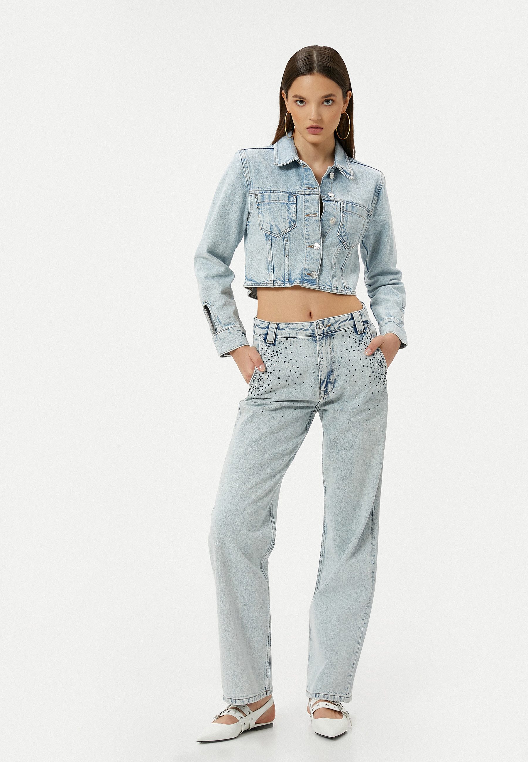 Koton Straight-Jeans Denim Straight Straight-Jeans