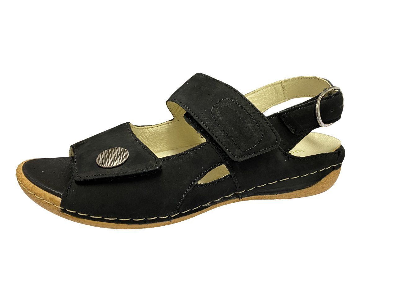 Waldläufer Waldläufer Damen Sandale HELIETT 342002-191-001 schwarz Sandale