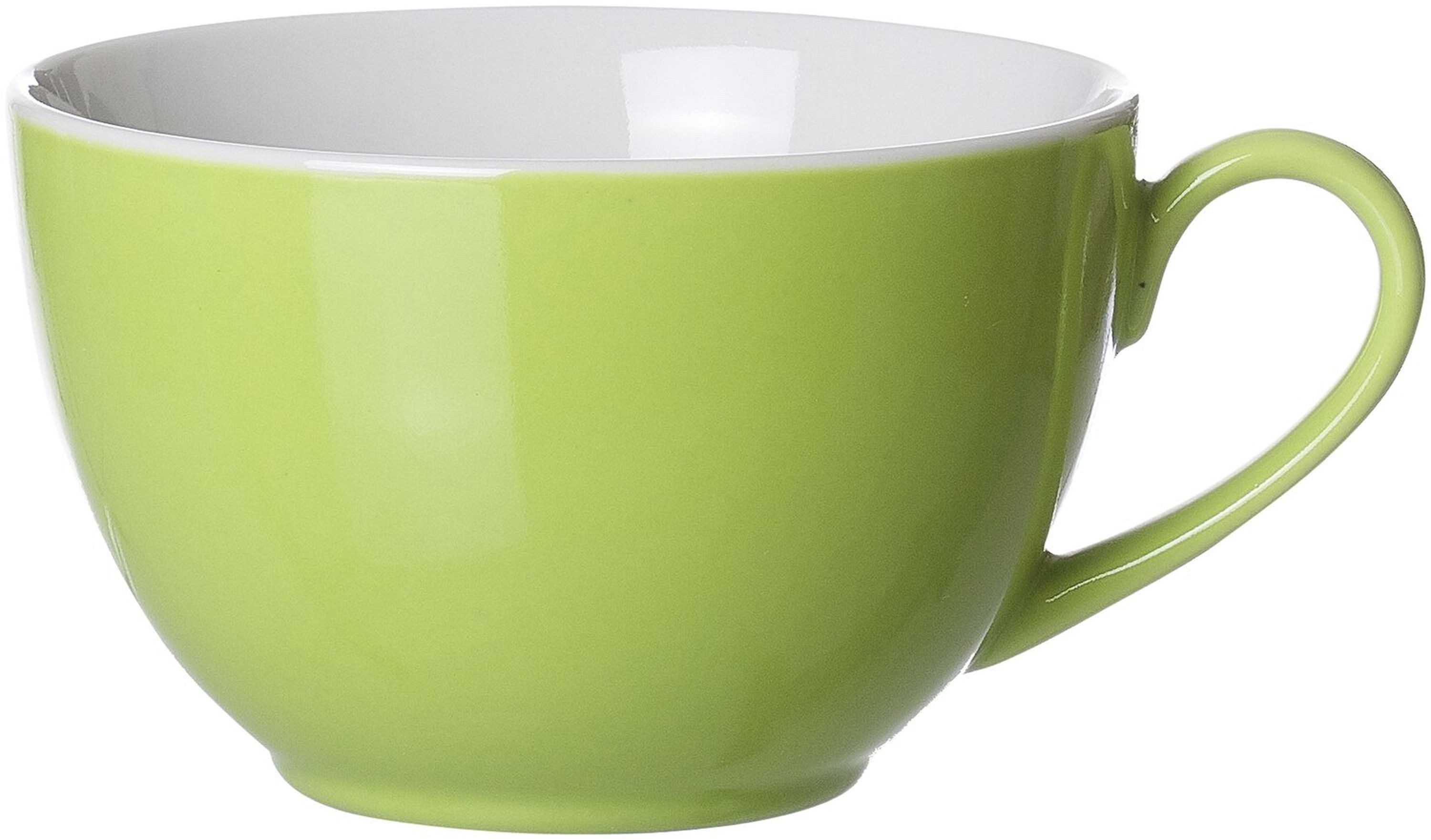 Ritzenhoff & Breker Becher Doppio Kaffee-Obertasse 200 ml Porzellan grün, Porzellan