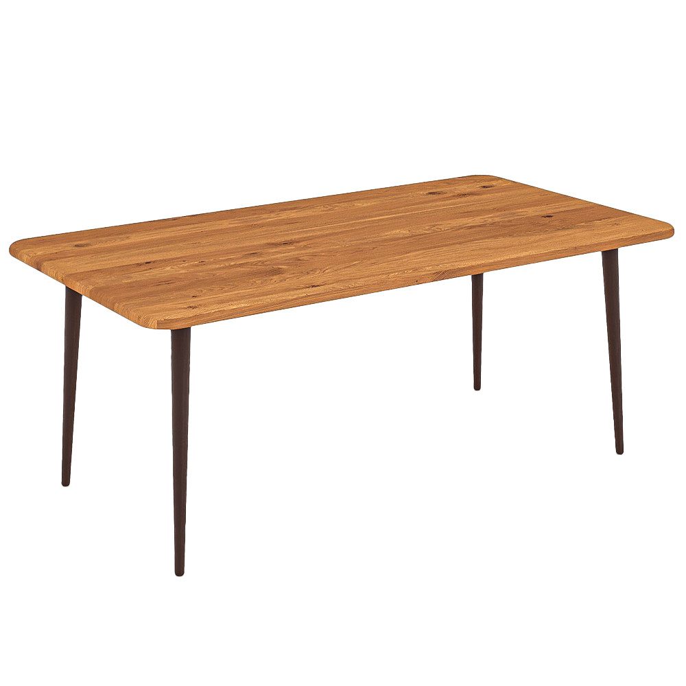 Lomadox Couchtisch KABALA-165, 60x110 cm, in Eiche massiv geölt