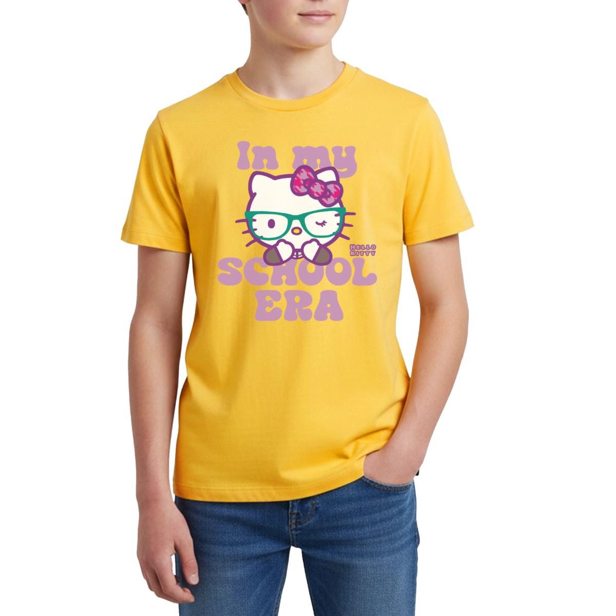 T-Shirt Hello Kitty Schulkind In My School Era Teenager Premium T-Shirt