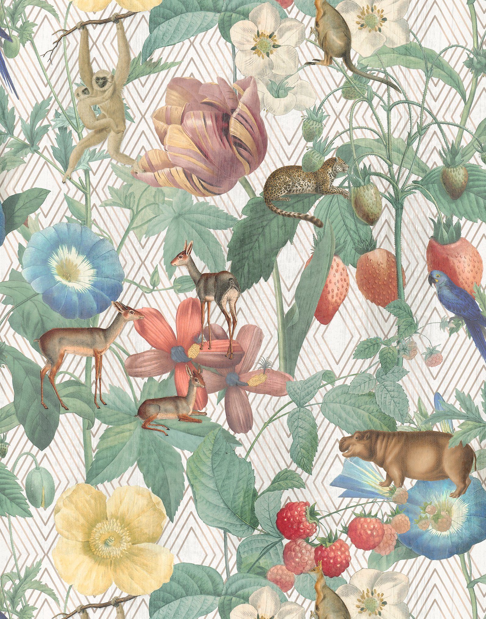 Marburg Fototapete, botanisch, moderne Tapete für Wohnzimmer Schlafzimmer Küche