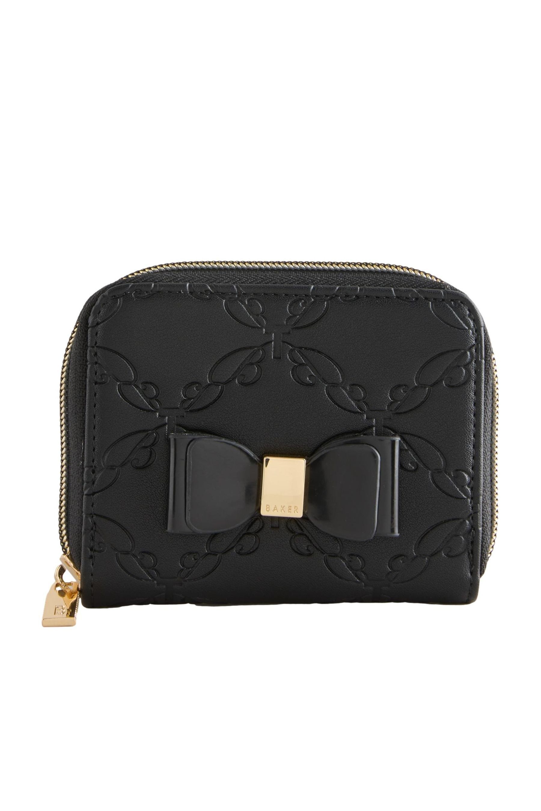 Baker by Ted Baker Geldbörse Baker by Ted Baker geprägter Geldbeutel + Schleife (1-tlg)