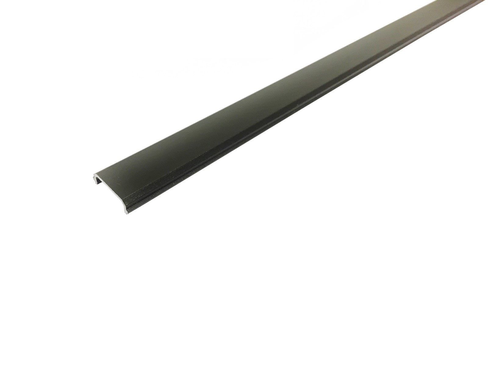 WPC Profi Zaunpfosten Sichtschutz Zaunpfosten Aluminium Pfosten anthrazit 80 x 6,8 x 6,8 cm, (Komplettset, 1-St., inkl. Blende und Kappe)