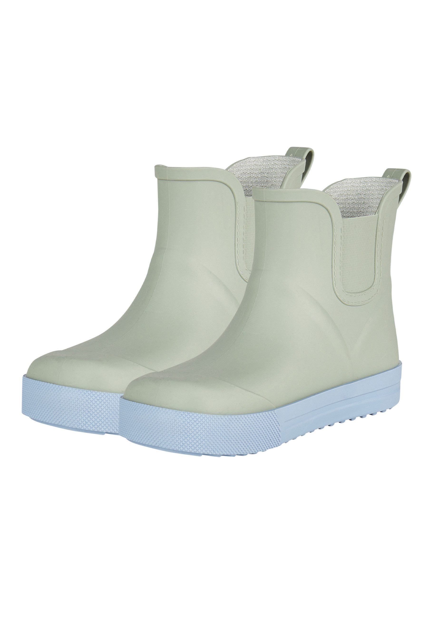 Sterntaler® Gummistiefel 2-farbig Gummistiefel (1-tlg) Gummistiefel, breiter Fuß, kurz, ungefüttert, Innensohle, Barfußgefühl