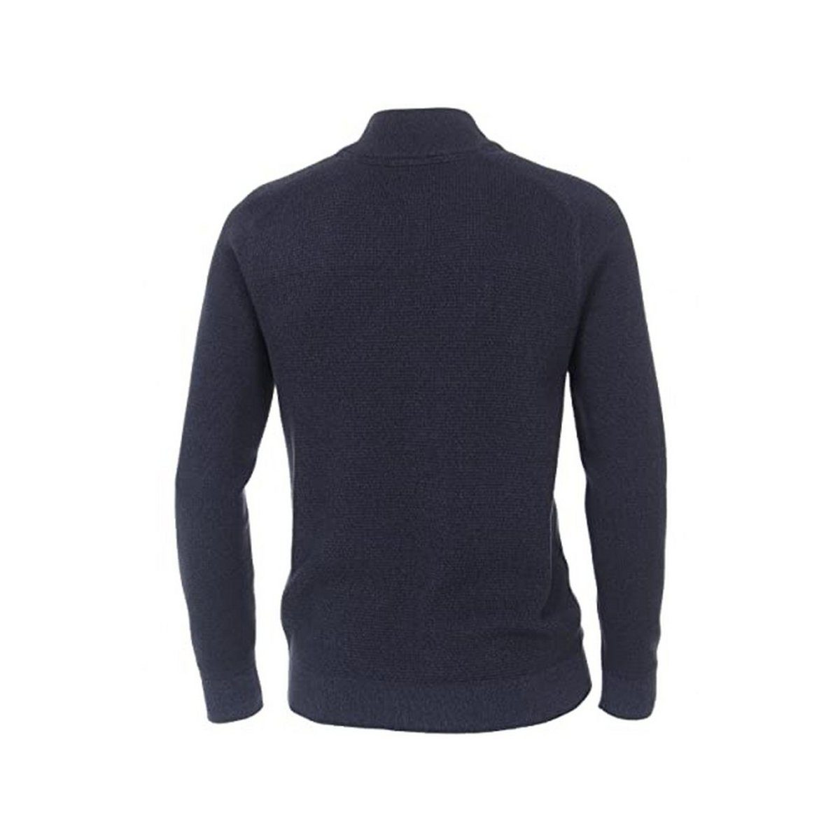 (1-tlg) fit V-Ausschnitt-Pullover VENTI regular blau