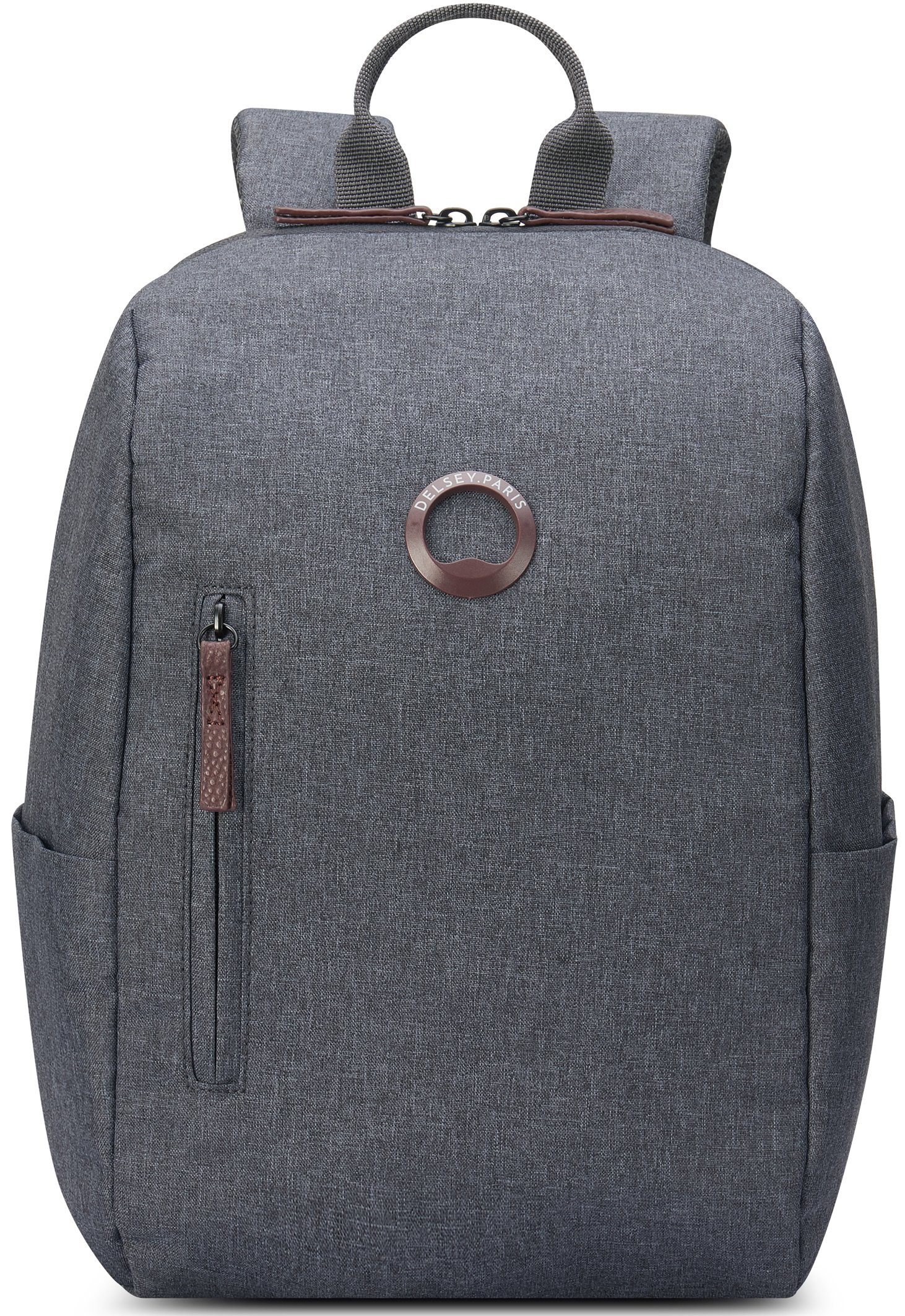 Delsey Laptoprucksack Maubert 2.0, mit gepolstertem 15,6-Zoll Laptopfach anthrazit