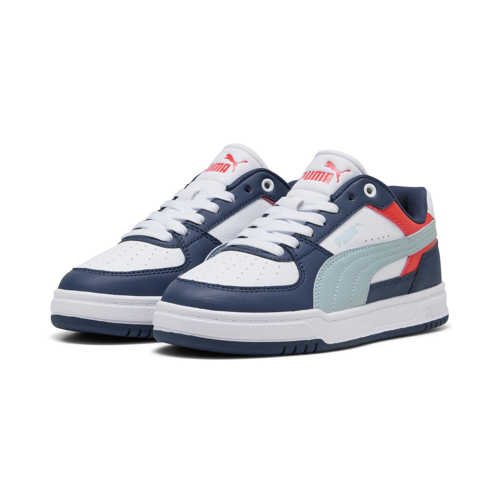 PUMA CAVEN III BLOCK JR Sneaker für sportlichen Alltag und Streetwear, gepolstertes Fußbett