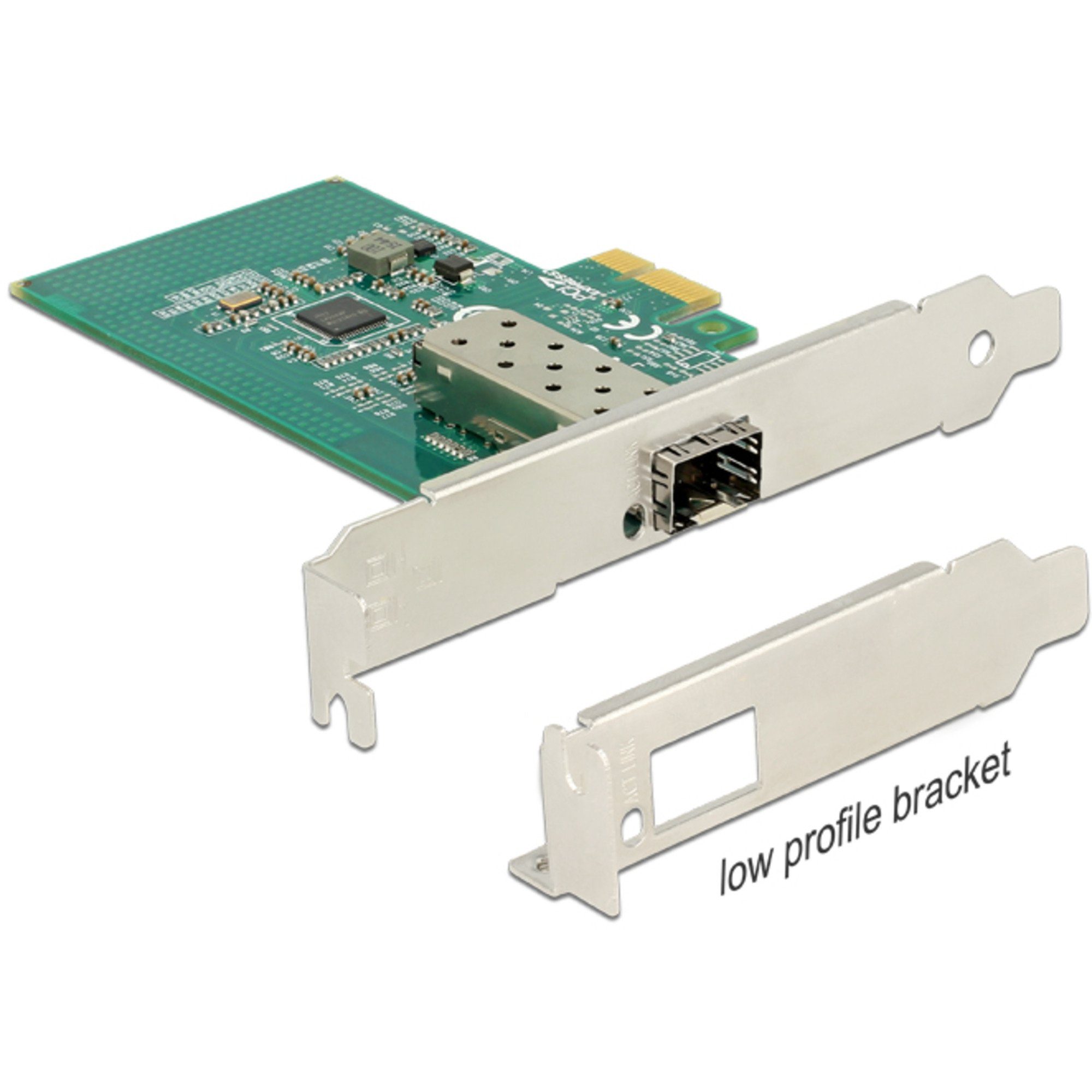 DeLOCK PCI Express x1 Karte 1 x SFP Gigabit LAN Netzwerk-Adapter