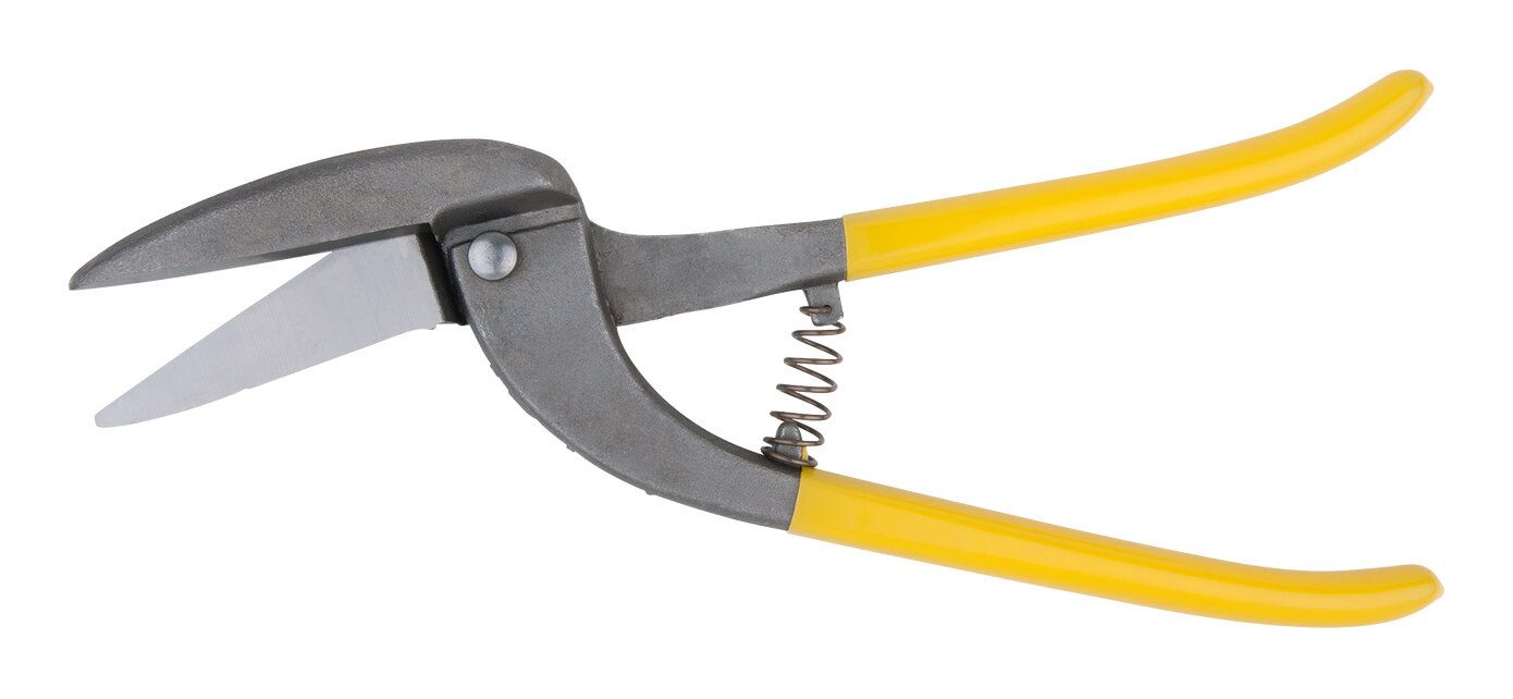 KS Tools Blechschere, Pelikan-Durchlaufschere, rechtsschneidend