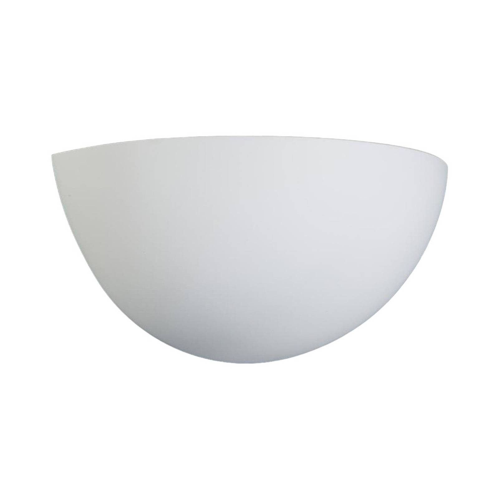 Lindby Wandleuchte Pascali, Gips Weiß IP20, 1 x 10 W LED günstig online kaufen