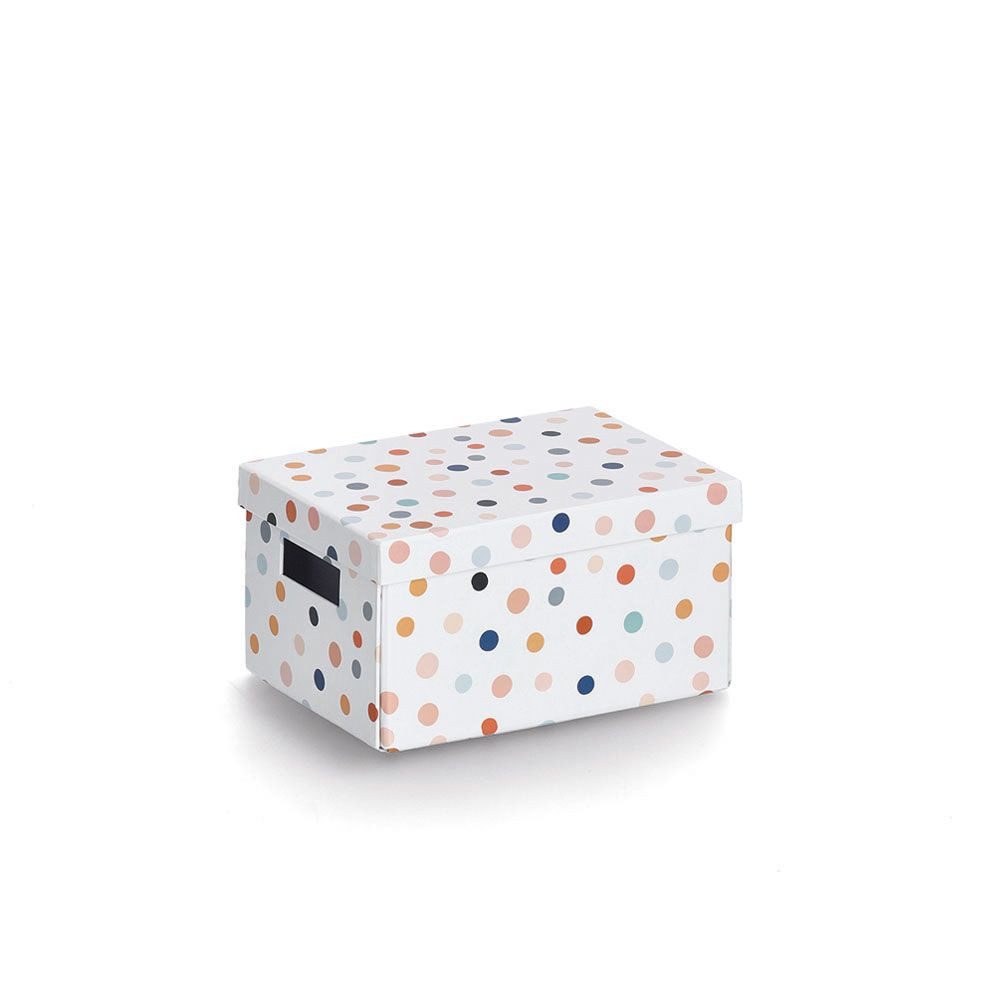 Basera® Aufbewahrungsbox Aufbewahrungsbox "Konfetti" aus recyceltem günstig online kaufen