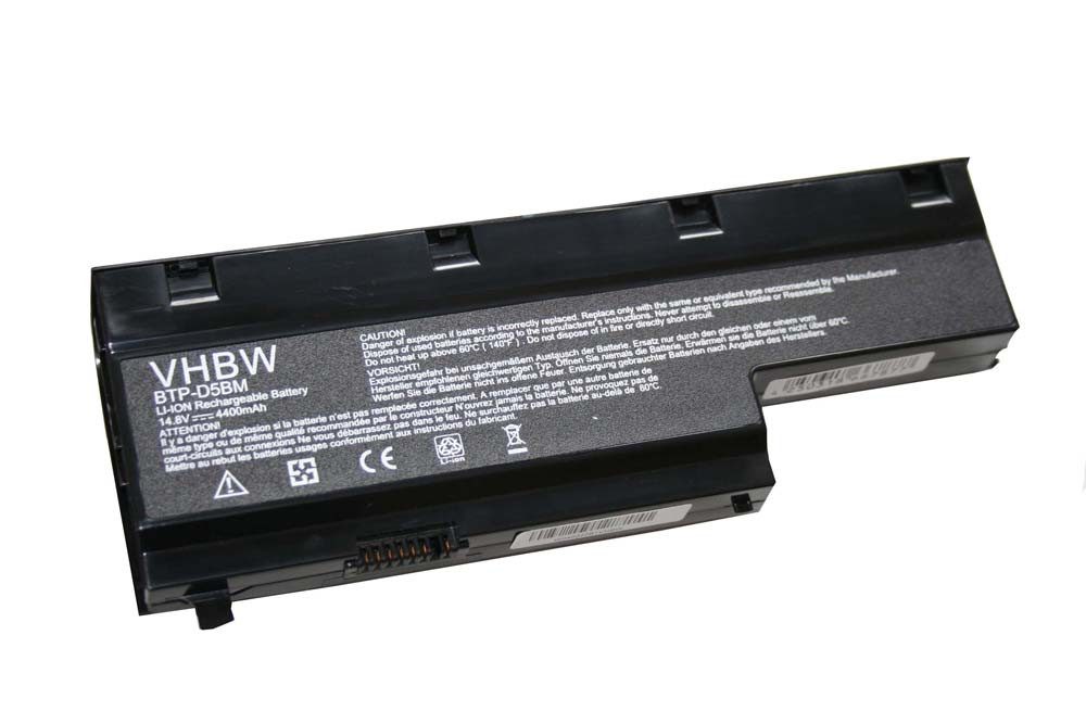 MD97437, E7212, 4400 E7211, mAh Medion für E7214, vhbw Laptop-Akku E7216, MD97513, Akoya passend