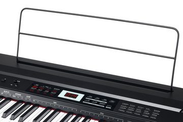 Classic Cantabile Stage-Piano SP-150 Stagepiano mit 88 Soft-Touch Tasten, (Stage-Set, inkl. Ständer, Kopfhörer & Pedal), Klaviatur mit Splitfunktion, Lernmodus, USB-MIDI (In/Out)