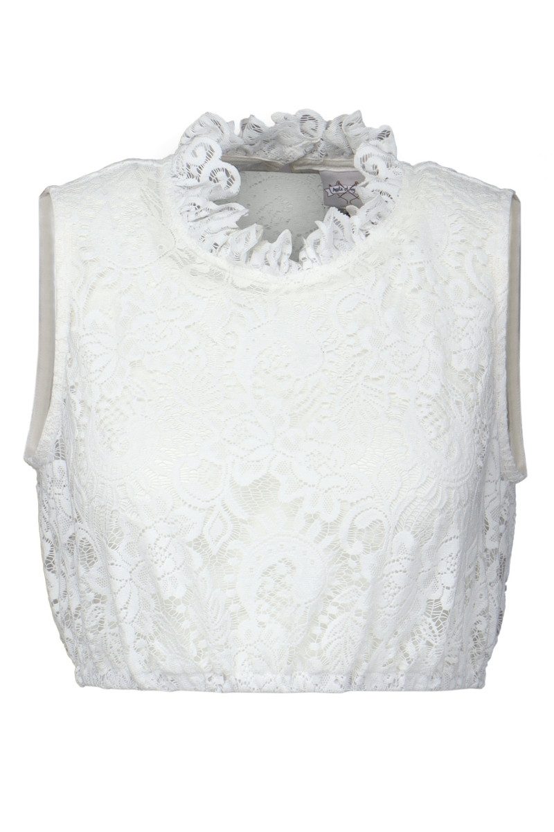 Dirndlbluse Dirndlbluse - GEORGINA - weiß