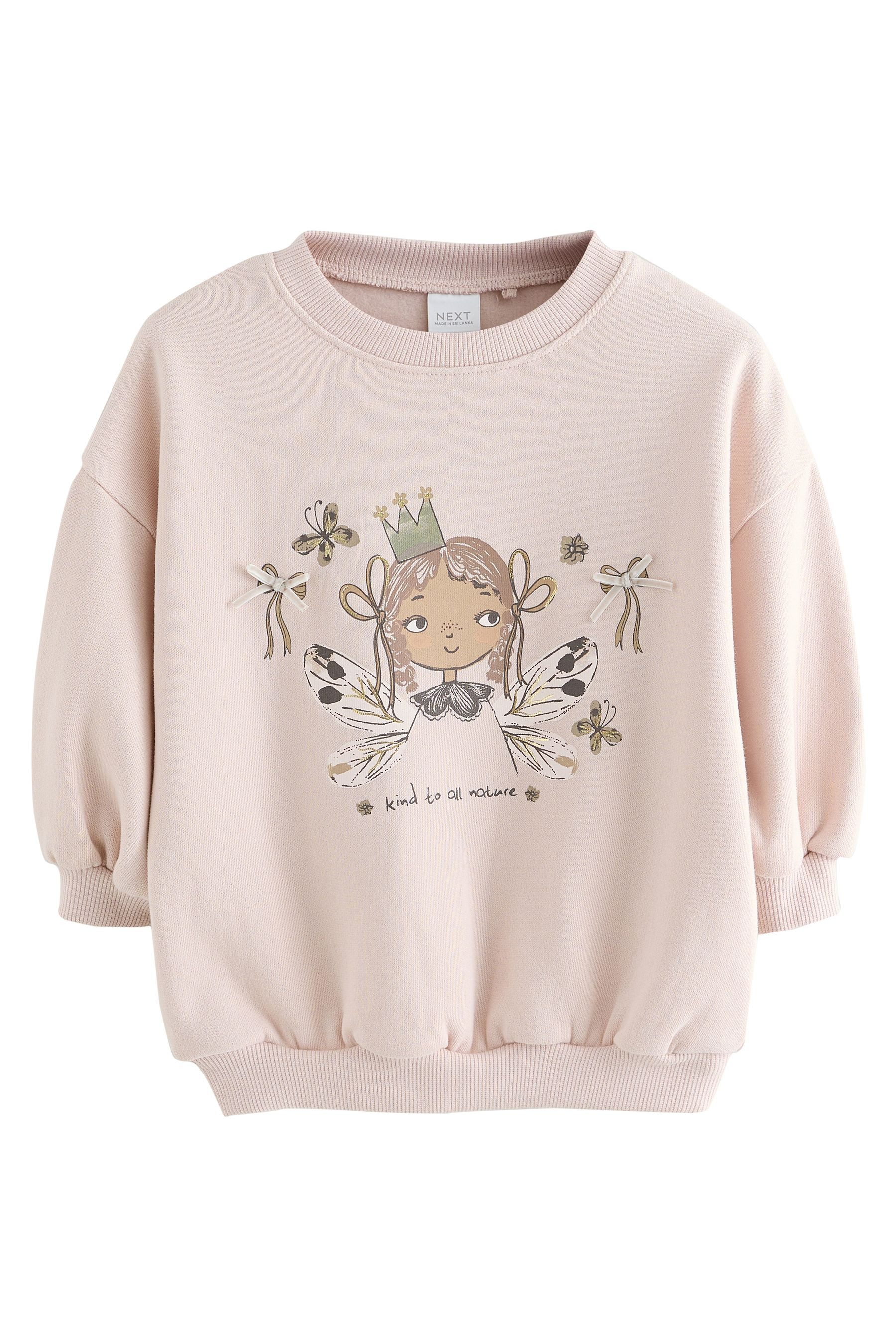 Next Sweater Sweatshirt mit Rundhalsausschnitt (1-tlg) günstig online kaufen