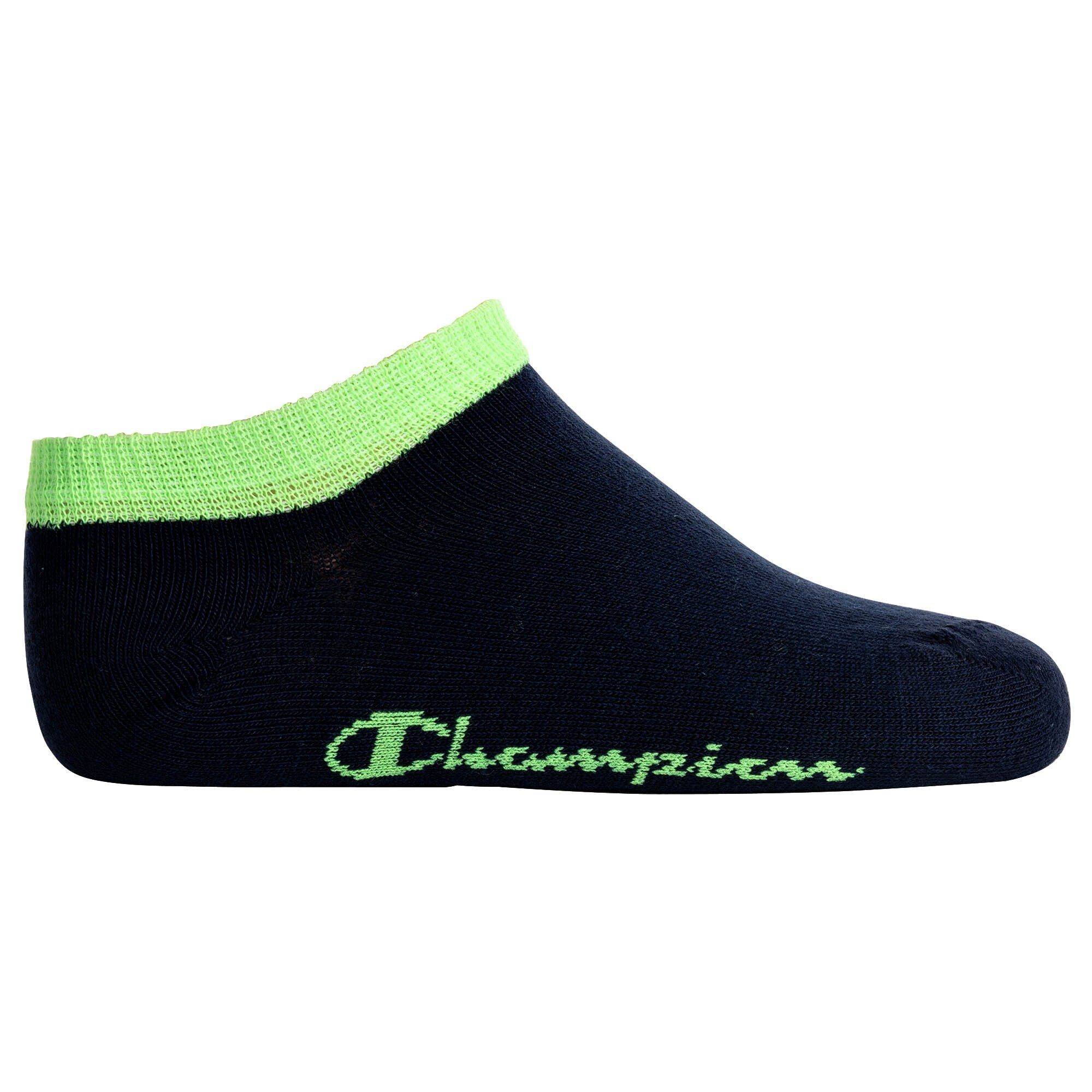 Champion Freizeitsocken Kinder Socken, Logo Dunkelblau/Bunt Pack- 5er Sneaker