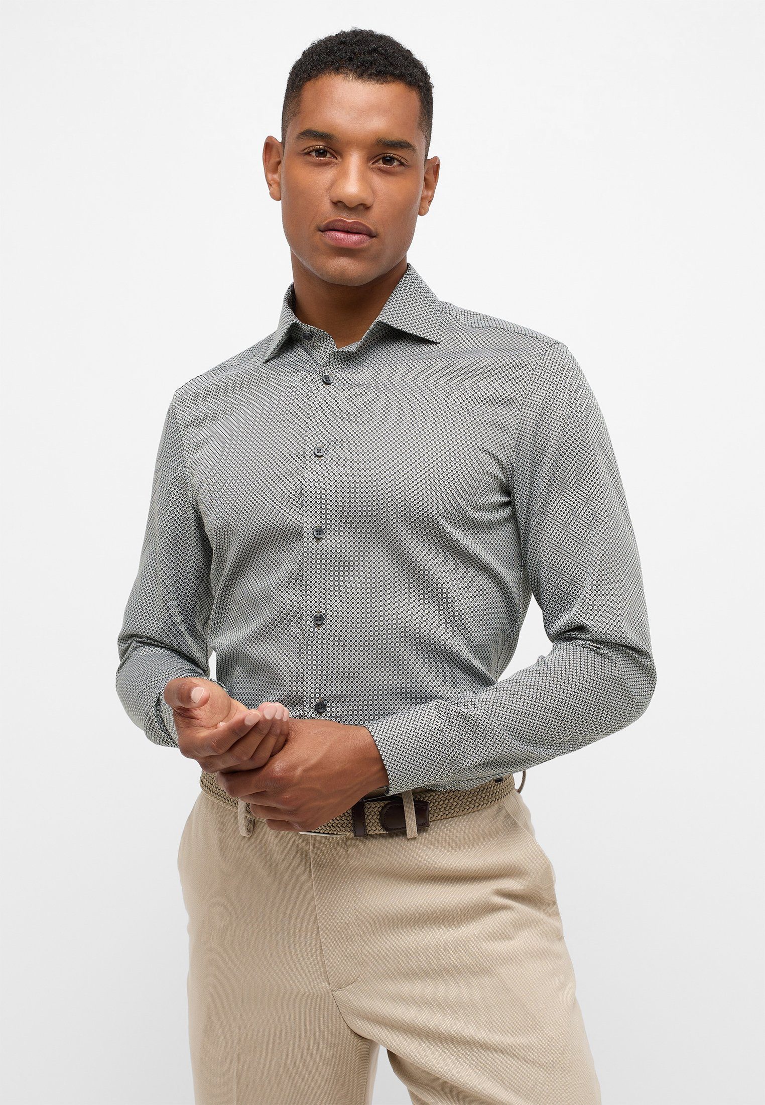 Eterna Langarmhemd SLIM FIT günstig online kaufen