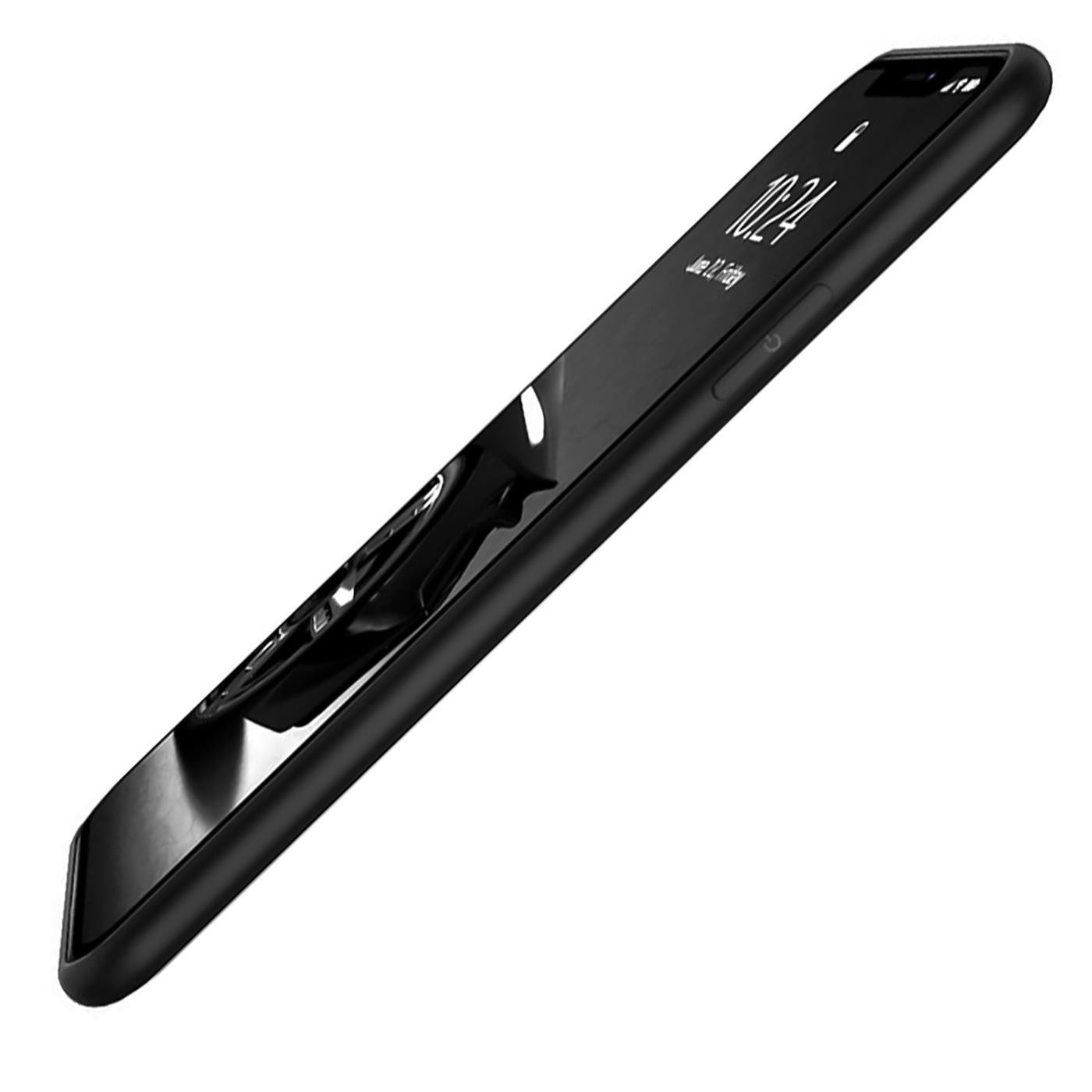 CoolGadget Handyhülle Handy Schutzhülle für Apple iPhone 11 Pro matt schwarz 5,8 Zoll, Silikon TPU Hülle Schutz Tasche Cover schlicht Slim Case – Bild 4 von 5