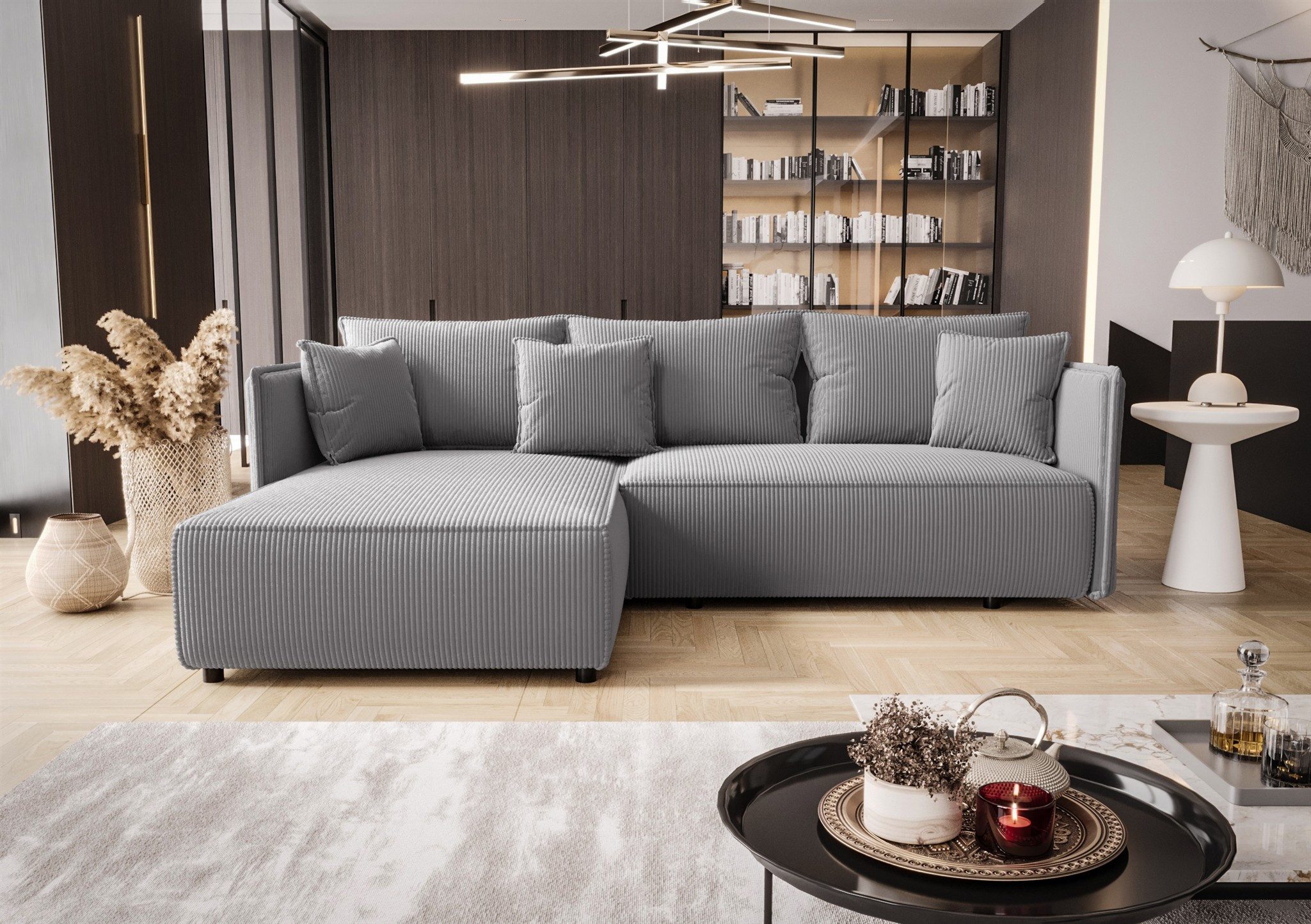 Fun Möbel Ecksofa Schlafsofa Sofa EVORA günstig online kaufen