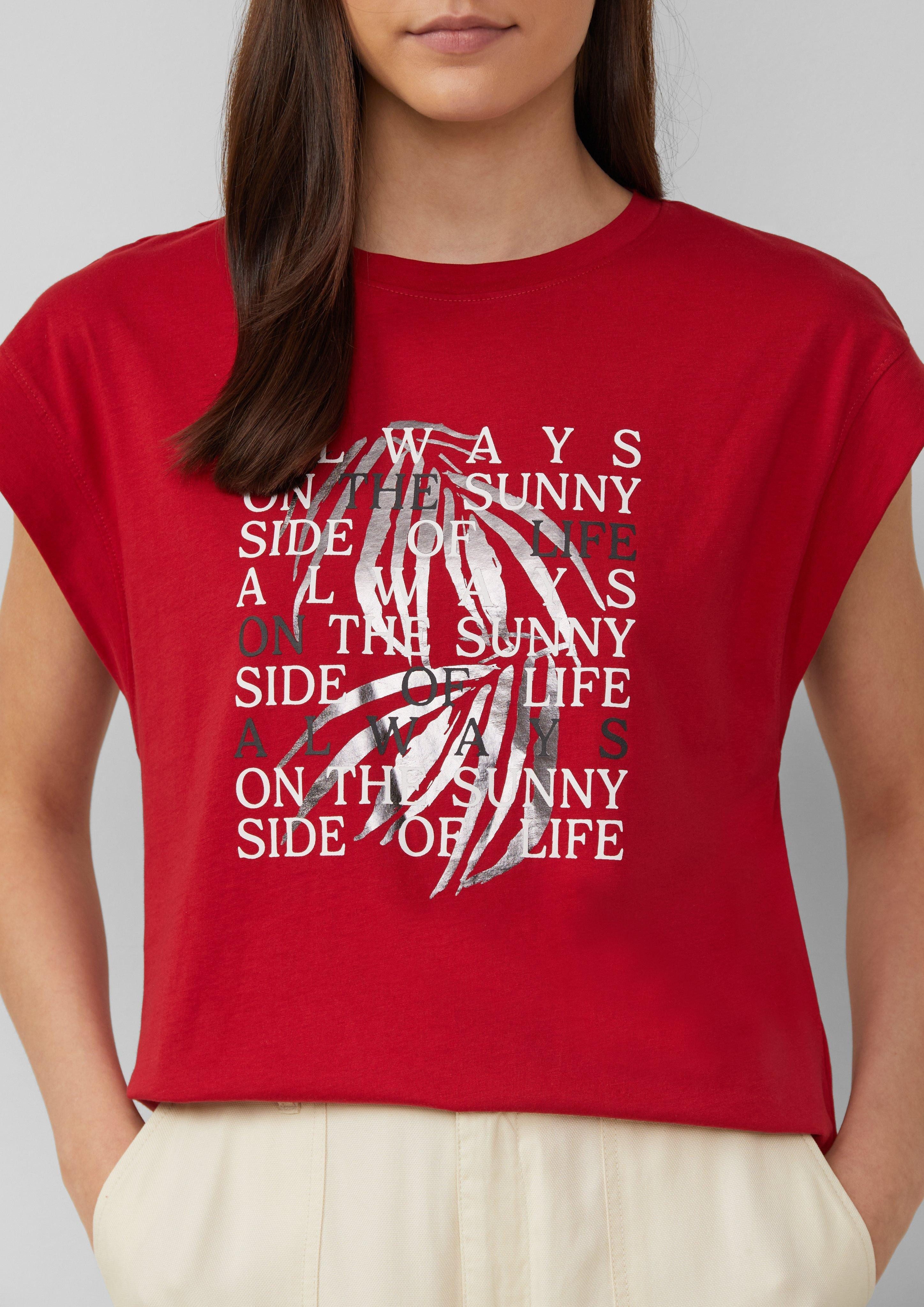 s.Oliver Shirttop T-Shirt im Relaxed Fit günstig online kaufen