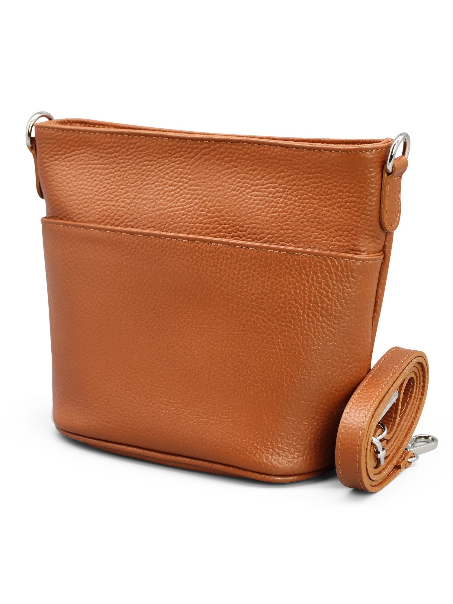 Adel Bags Schultertasche LINA Umhängetasche für Damen, Schultertasche Echtleder Gürteltasche