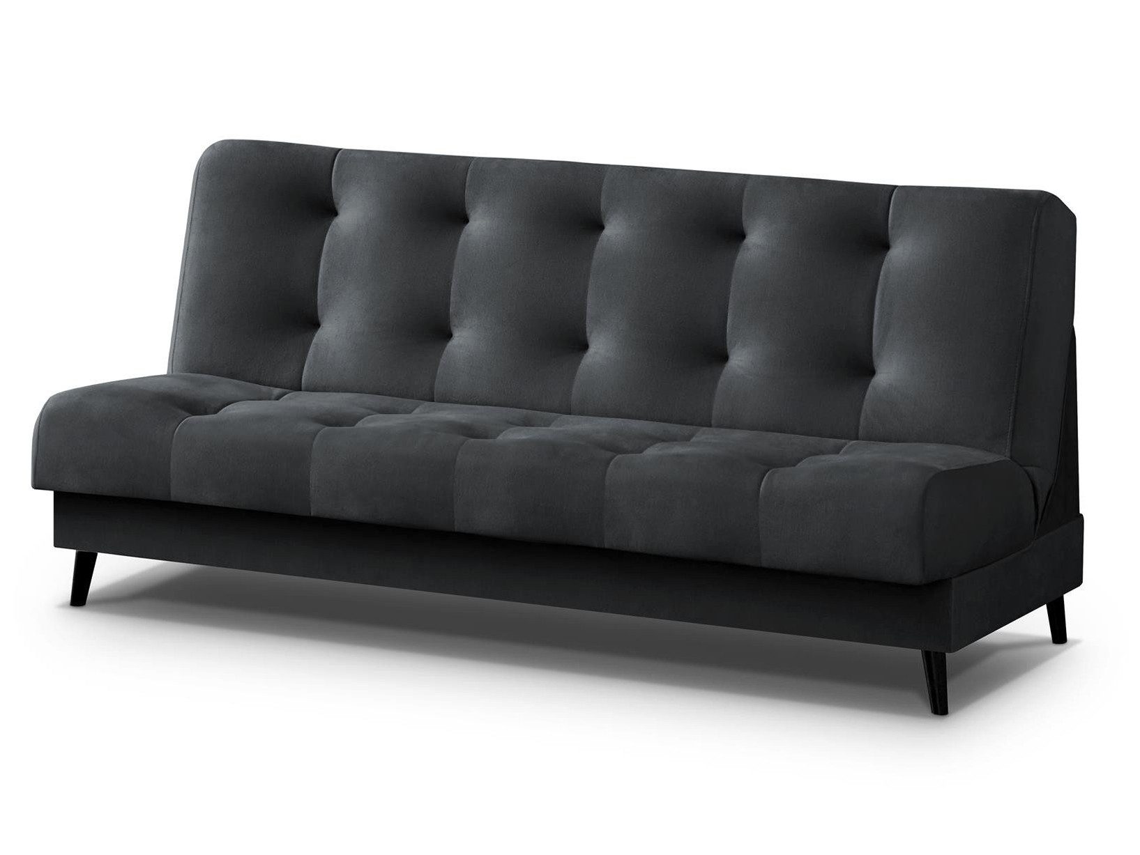 Beautysofa 3-Sitzer Polstersofa Nancy im Skandinavischen Stil, Liegefläche: 195 x 116 cm, mit Schlaffunktion und Bettkasten