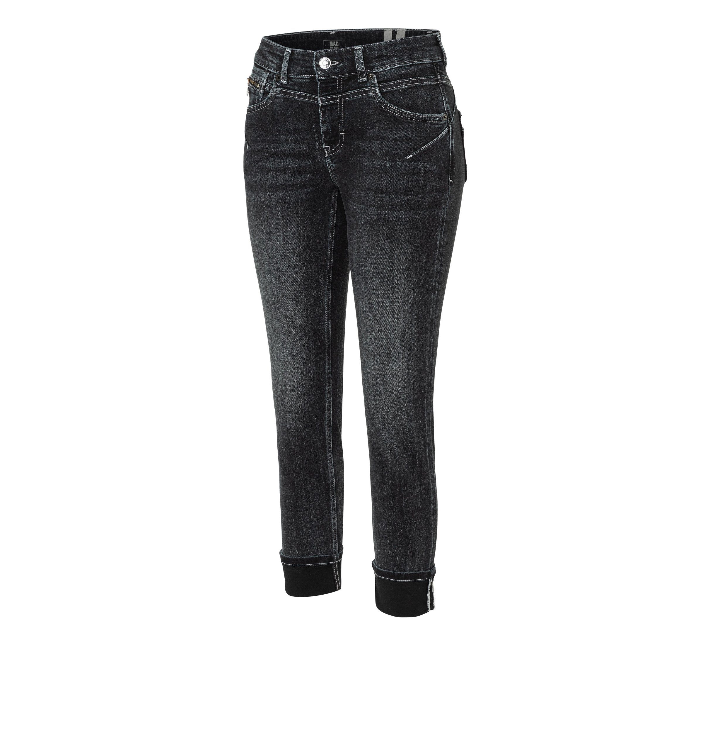 SLIM RICH D962 MAC 5-Pocket-Jeans Grau