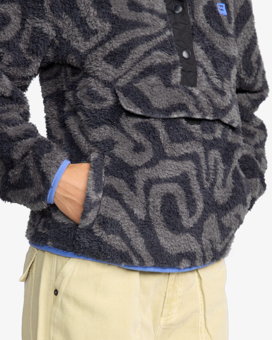 Billabong Fleecepullover Switchback - Sweatshirt mit Stehkragen für Frauen