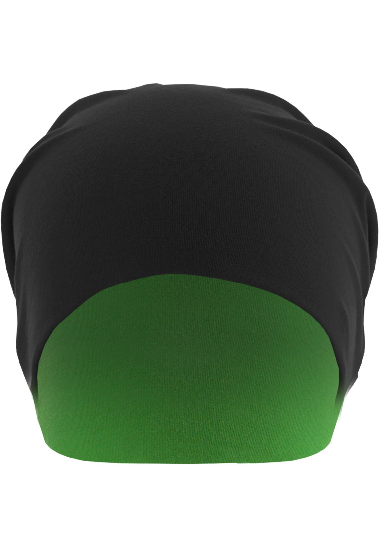 Beanie Accessoires Jersey (1-St) reversible black/neongreen MSTRDS Beanie