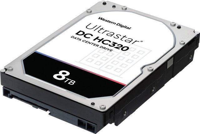 Western Digital »Ultrastar DC HC320 8TB« HDD-Festplatte (8 TB) 3,5″, Bulk
