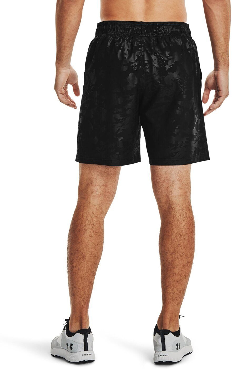 Armour® 001 BLACK Shorts UA SHORTS 001 EMBOSS Under WOVEN