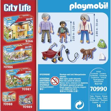 Playmobil® Konstruktions-Spielset Großeltern mit Enkel