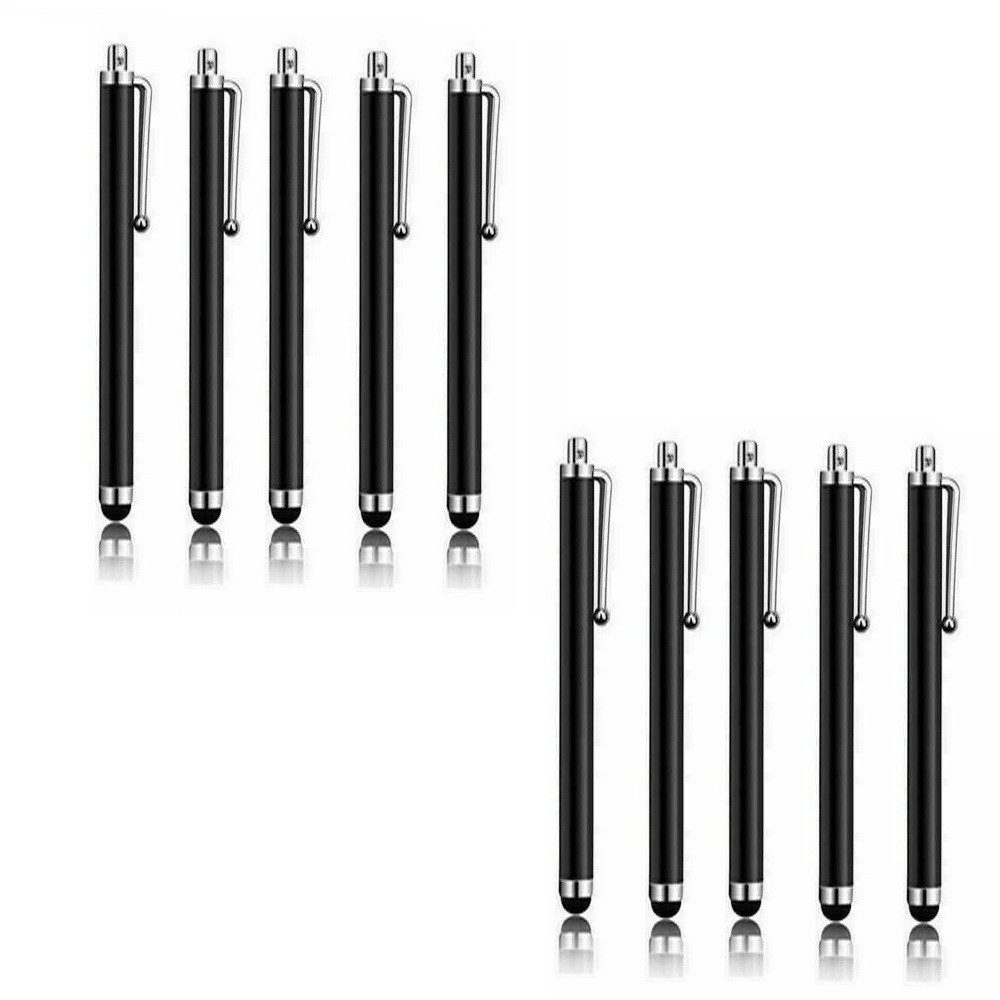 SpionProfi Eingabestift 10x Eingabestift Touchstift Handy Tablet Smartphone Universal TouchPen (10-St) 10er Set Touchscreen Touchstifts für Handy & Tablet