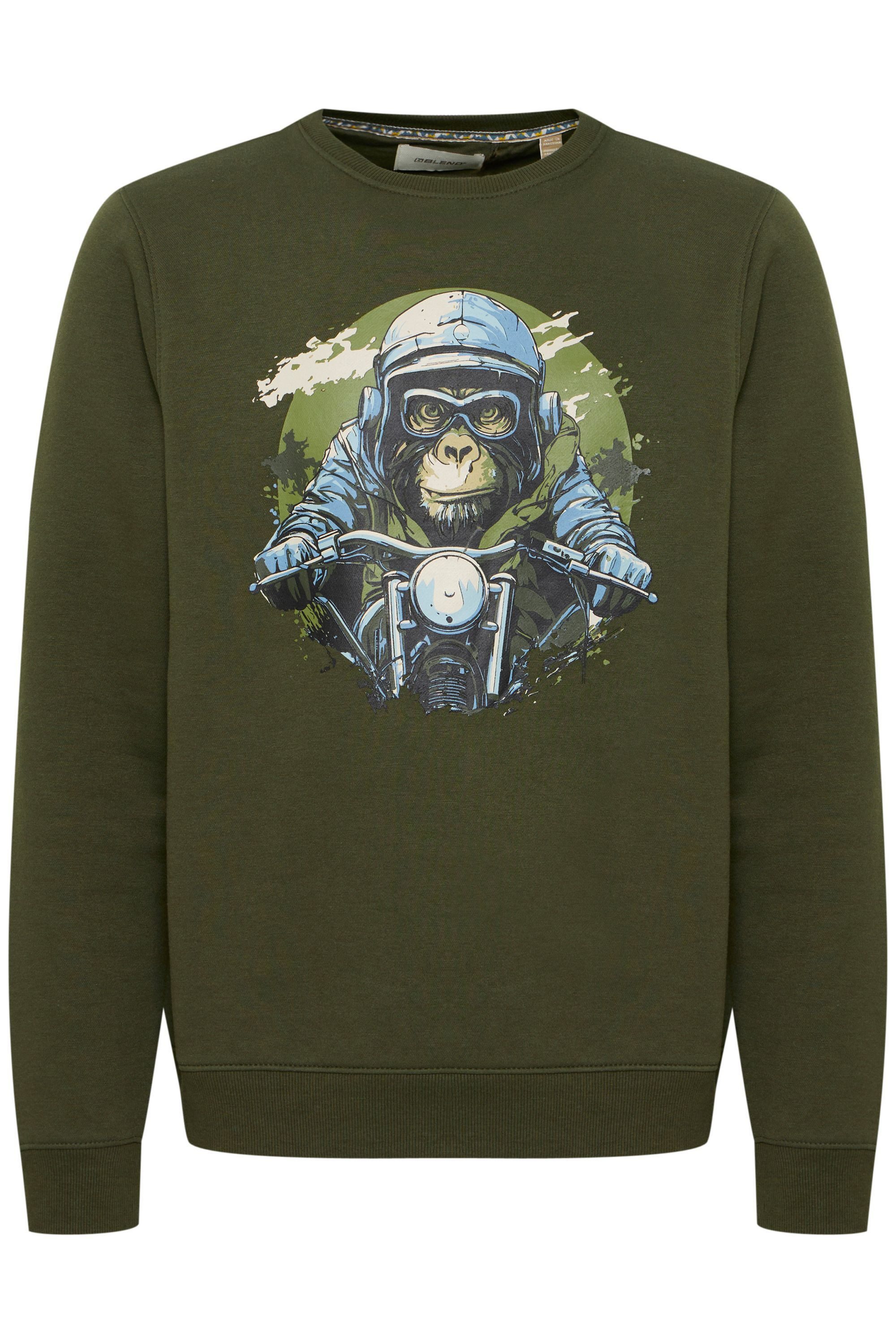 Blend Rundhalspullover BHSweatshirt Lässiger Sweatpullover mit günstig online kaufen