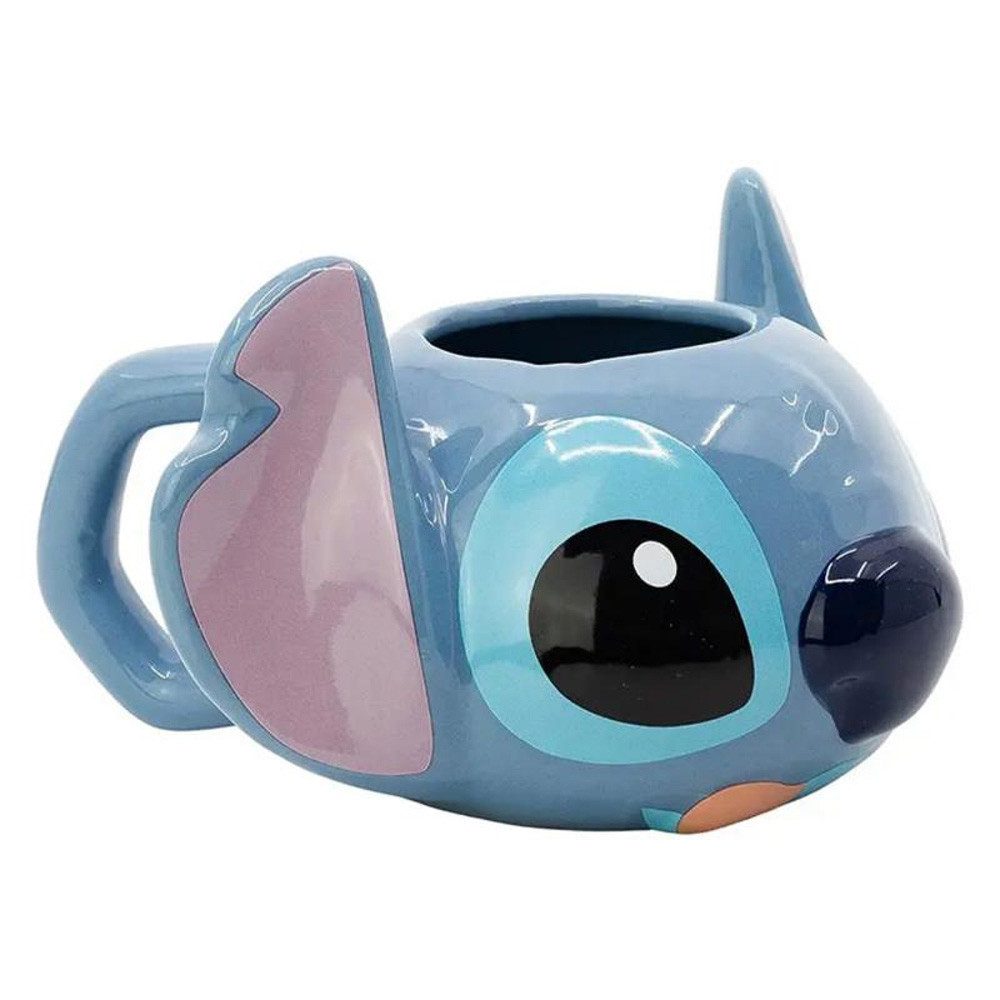 Stitch Tasse Disney Stitch 3D Tasse, 500 ml, 1-tlg., Dolomit