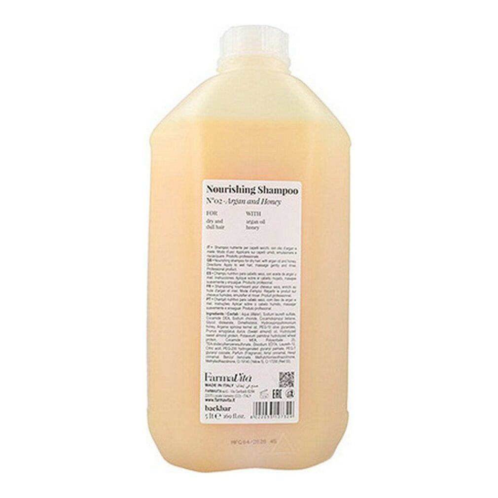 Farmavita Haarshampoo Back Bar Nourishing Shampoo Nº02 Argan & Honey 