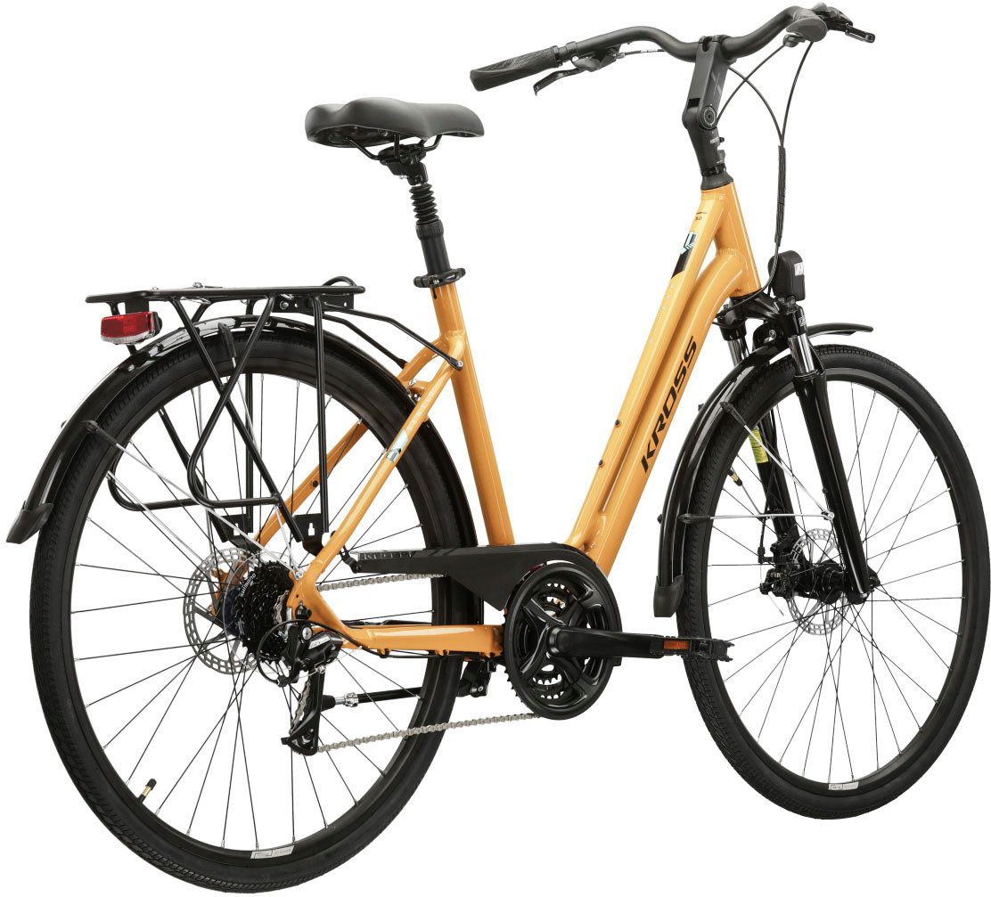 Kross Cityrad Sentio 3.0, 24 Gang Shimano ACERA M3020 Schaltwerk, Kettenschaltung