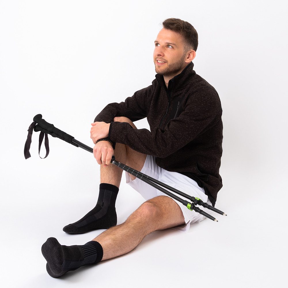 OCCULTO Wandersocken Damen & Herren Merino Wandersocken 3er Pack (Modell: Makalu) (3-Paar)